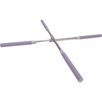 Houdingsstok Stretching Tool Mannen Vrouwen Ergonomisch Intrekbaar Rug Houdingsstok Paars gray