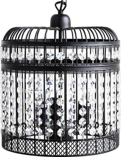 CELON - Hanglamp - Zwart - IJzer