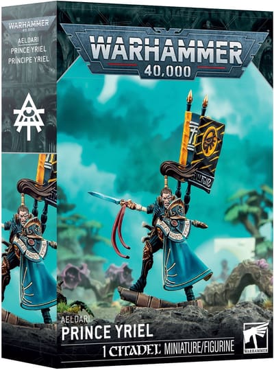 Beeldje Games Workshop Warhammer 40k - Aeledari Prince Yriel