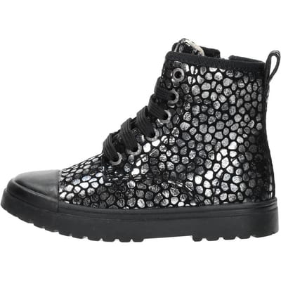 Bikerboots | Meisjes | Old Silver | Leer | Shoesme | Maat 22