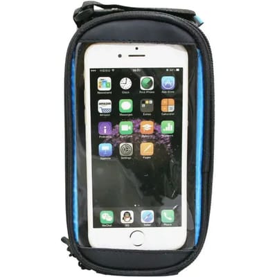 Fietsframetas voor mobiele telefoon - i-phone klittenbandsluiting P2R 19.5 x 10 x 9 cm