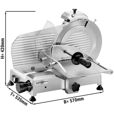 GGM Gastro Aufschnittmaschine - 150 Watt - Messer: Ø 275mm