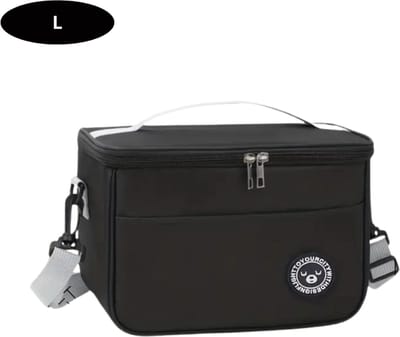 Livano Koeltas - Koelbox - Koelelementen - Coolbox - Auto - Lunchtas - Strand - Zwart L