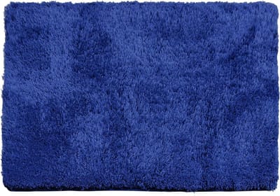 Badmat - Douchemat Vloerkleed - Badkamer Comfort - Super Zachte Microvezel - 81 x 122 cm - Koninklijk Blauw