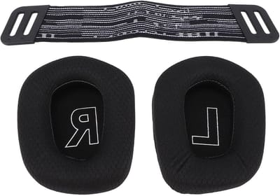 Comfortabele Oorkussens en Hoofdband Vervanging voor Gaming Headset, Geluidsisolerende Memory Foam Oorkussens en Hoofdband Kit