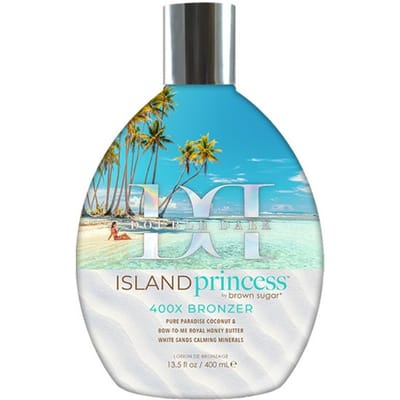 Brown Sugar Island Princess Double Dark - zonnebankcreme - 400X bronzers - 400 ml