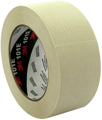 Professionele Crêpetape Afplakband Beige 48mm x 50m voor Schilderen en Diverse Klussen