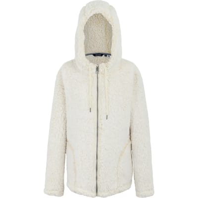 Orielle fluffy isolerend fleece vest met capuchon voor dames