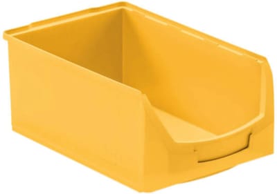 Alpac Magazijnbak - Opbergbak - 500 x 310 x 200 mm - 22L - Geel