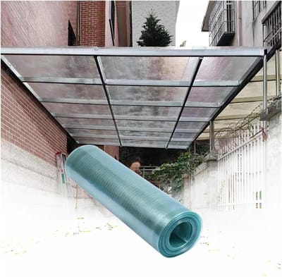 Heldere dakplaat - Isolatie kasplaten - Bescherming buiten - UV-bescherming lichtdoorlatend - 0.8x4m - Transparant