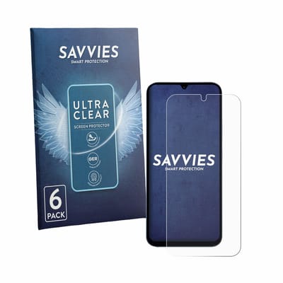 Savvies - Screenprotector voor Xiaomi Redmi 15A 5G - Folie Beschermfolie transparant 6 Stuks
