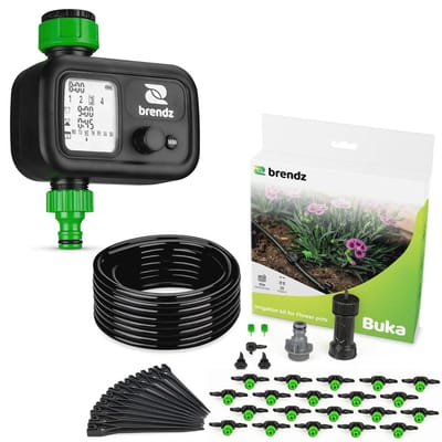 Irrigatiesysteem met LCD-display voor automatische plantenwatering