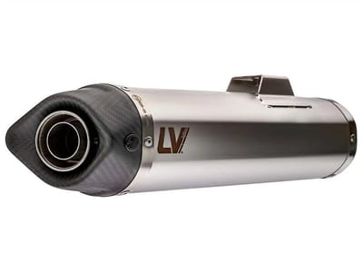 Leovince Lv One Evo Can-am Ryker 600/900 19-22 14404e Niet Gehomologeerde Demper Zilver Not Homologated