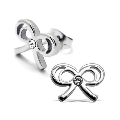 Amanto Oorbellen Brigan - 316L Staal - Strik - 10x7mm