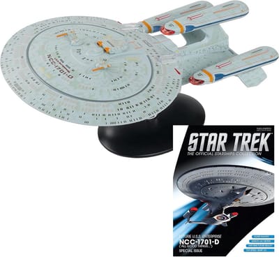 Star Trek Enterprise NCC-1701-D Model Schip Collectie - Gedetailleerd Speelgoedfiguur