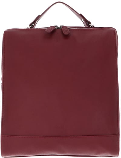PICARD Leren vrijetijdsrugzak rugzak Luis Backpack Rot donkerrood