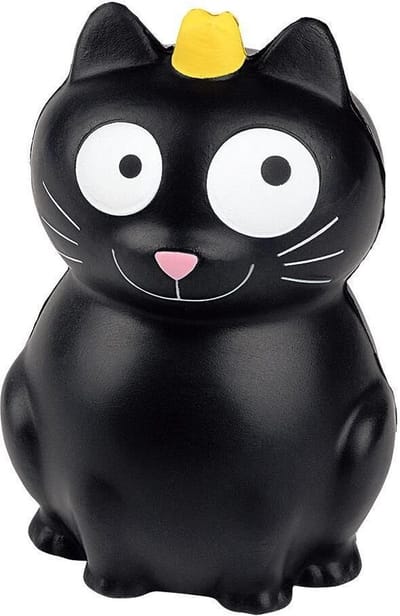Ed the Cat Anti Stress knijpfiguur - Stressbal