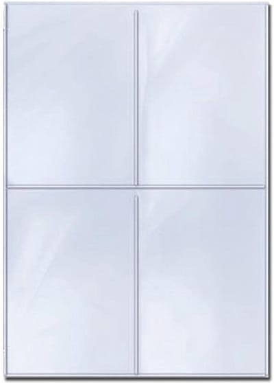 Ultra Pro - Portfolio 4 Vakken Cobalt