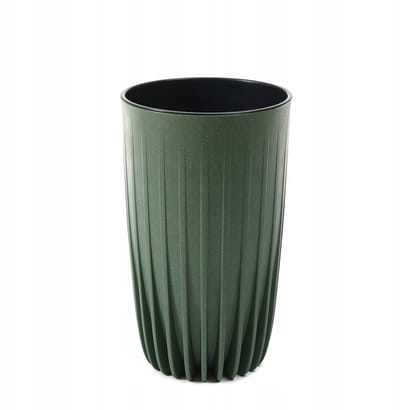 MIRA Hoge Plantenbak ECO Hout 25cm Groen - Modern Design