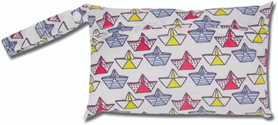 Mini Luiertas - Natte Tas Organizer - Baby Benodigdheden Opslag - Kleurrijk Dierenpatroon - 22 x 15 cm - Multicolor