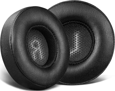 Vervangende Oorkussens voor JBL E35 E45 BT Duet BT Draadloze Hoofdtelefoon, Comfortabele Earpads en Geluidsisolatie (Zwart)