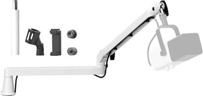 Microfoon Boom Arm - Professionele Verstelbare Desk Mount met Kabelbeheer voor Podcast en Streaming