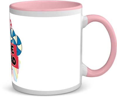Akyol - papa cadeau - koffiemok - theemok - roze - 420 - met opdruk - papa - vader cadeau - met opdruk - vader cadeau - vader cadeautjes - vaderdag cadeau - vader cadeautjes verjaardag - liefste papa - papa - leuk kado om te geven - 350 ML inhoud