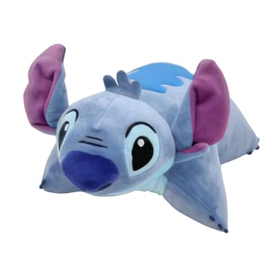 Lilo & Stitch stitch 2in1 knuffelkussen 35x30cm