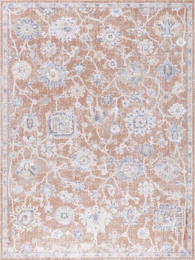 SURYA Vloerkleed - Woonkamer, Slaapkamer - Afwasbaar Vintage Tapijt RUBY - Rood - 200x275 cm