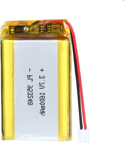 Oplaadbare Li-Ion batterij 3,7V 1600mAh met PH 2 plug en 2mm raster voor diverse toepassingen