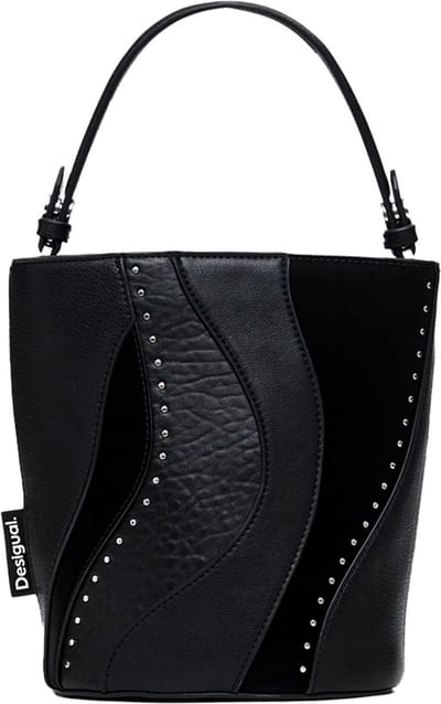 Desigual Schoudertas Handtas Kahlo Cumbal Crossbody Bag Black Zwart
