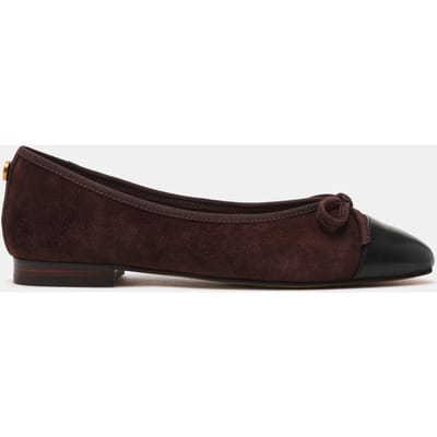 Steve Madden Ellison Flat Shoes Ground Coffee Suede Taglia: 38 | Ballerine Outlet | Donna | Marrone