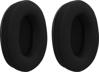 kwmobile 2x oorkussens geschikt voor Kingston HyperX Cloud Alpha S koptelefoon in zwart - Voor over-ear hoofdtelefoon