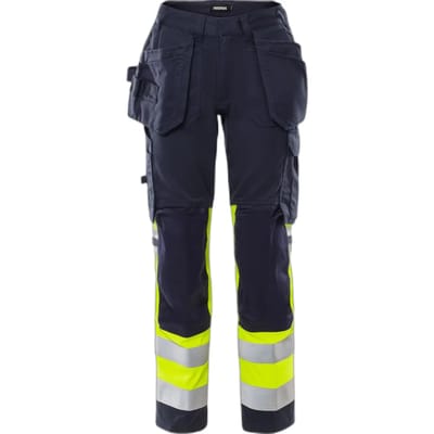 Hoogzichtbare werkbroek klasse 1 voor dames Fristads 2171 ATHF