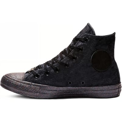 Converse Chuck Taylor All Star Hi Miley Cyrus Noir Argent (aux femmes) 37 black