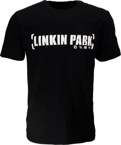 Linkin Park Logo Official Band T-Shirt - Officiële Merchandise - L