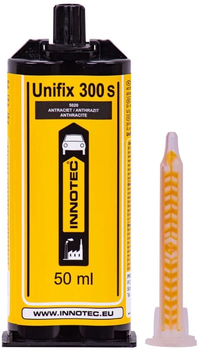 Montagelijm antraciet 50 ml, snelle, sterke montagelijm, antraciet kleurige lijm