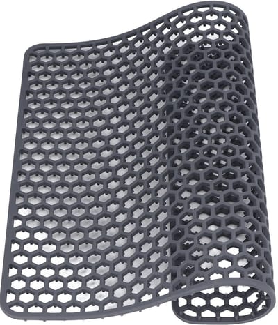 By shayne - Siliconen gootsteenmat - Sneldrogend - Antislip - Geschikt voor roestvrij staal en keramiek - Duurzaam en robuust - 326 gram