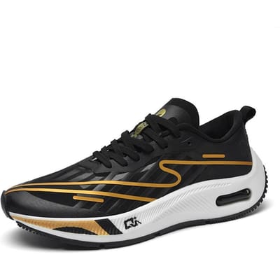 Hommes femmes chaussures de course baskets de course professionnelles chaussures de sport de luxe 45 black