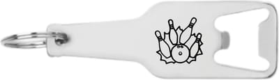 Akyol - bowlen flesopener - Bowlen - sporters - inclusief kaart - sport cadeau - sporten - leuk kado voor je sporter om te geven - 105 x 25mm