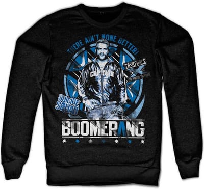 DC Comics Suicide Squad Sweater/trui -L- Boomerang Zwart
