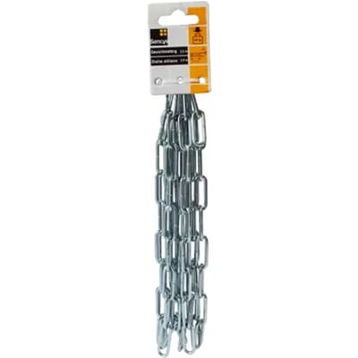 Sencys Staal Verzinkte Ketting Gewichtsketting - Staal - Verzinkt - 3x26mm - 2,5m