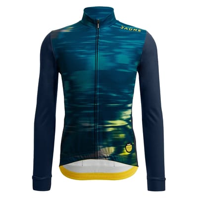 Santini Le Maillot Jaune Trui Met Lange Mouwen Blauw M Man