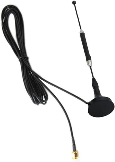 4G LTE Antenne - Magneetvoet MIMO - Signaal Versterken - 12dBi Versterking - 3 Meter Kabel - Zwart
