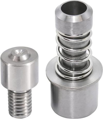 Studs Matrijzen Set - Bevestigingsmatrijzen Klinknagels - Kleding Stoffen Versieren - IJzeren Duurzame Kwaliteit - 9mm - Zilverkleurig