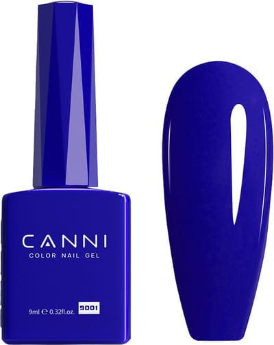 Canni UV Gellak Blauw - 9 ml - Donker Blauwe Gellak - Gellak Donkerblauw - Donkerblauwe Gellak - Gellac Blauw - Gellak Donker Blauw - Gellak Blue - Gellak Konings Blauw - Gellak Koningsblauw - Gellak Kleuren - Canni Gellak - Gellak Nagellak