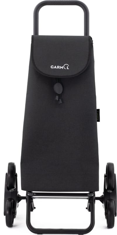 Garmol Boodschappentrolley G3X3 Jasp - Trappenstijger - Zwart