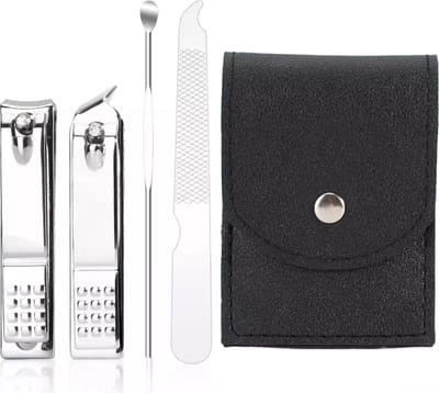 INTER-ESQUE Nagelknipper Set - Manicure Set - Pedicure Set + Pincet