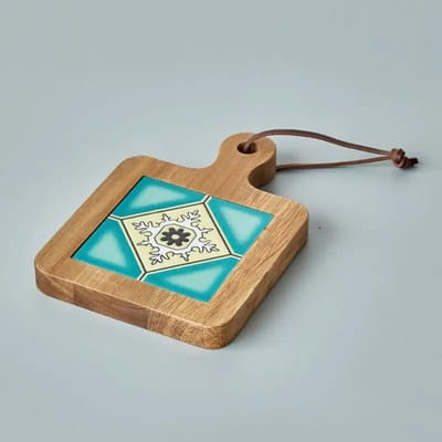 Keramische Placemats Huishouden Anti-broei Tafelmatten Potisolatie Soep Casseroles Oliebestendige Matten Onderzetters Kommatten en Bord 20X14cm&Rectangular