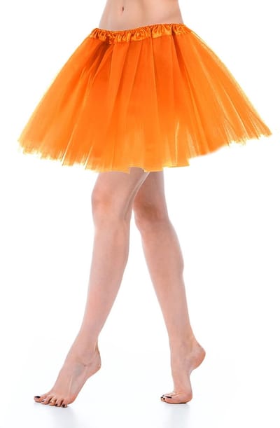 Dailygoods- Tule Rok - Knielang - 3 Lagen Tule - Elastisch - Voor Dames/Tieners - Lichtgewicht Ontwerp - Voor Verkleedpartijen/Dansen - Tutu